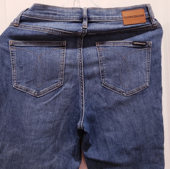 Calvin klein Hi Rise Slim Whisper Soft Repreve Jeans 👖 Sz-8/29 - Picture 4 of 14